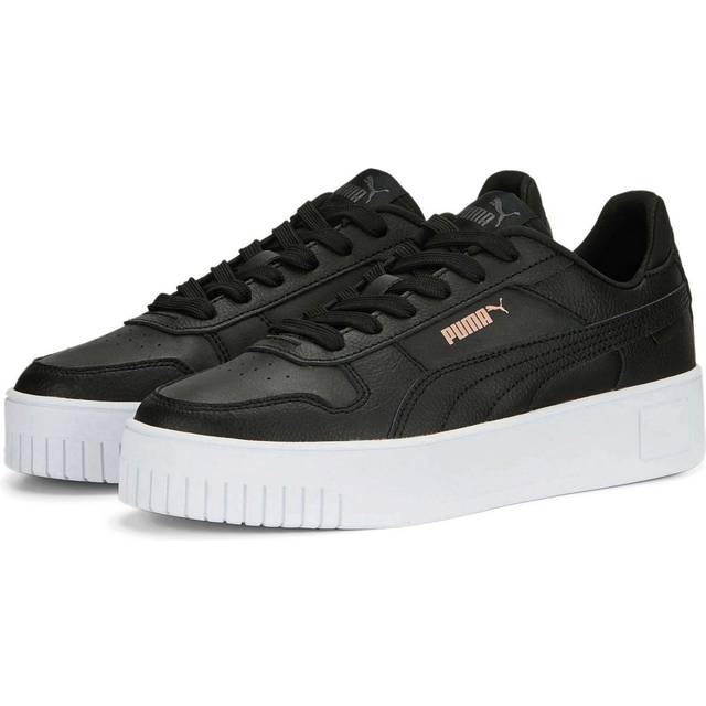 Puma Womens Carina Street Trainers - Black - Size UK 7.5
