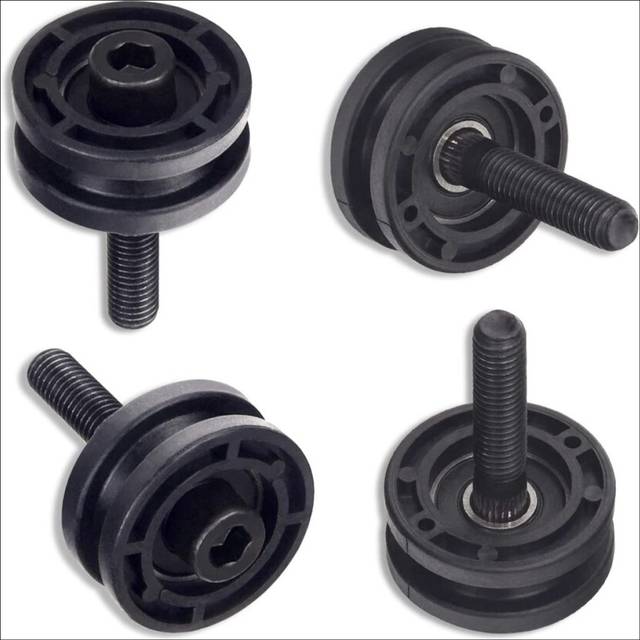 305784005 305784001 Tile Saw Roller Assembly Compatible with DT180EVO for 7inch Tile Saw R4030, R4030S and R4031 (4 PCS)