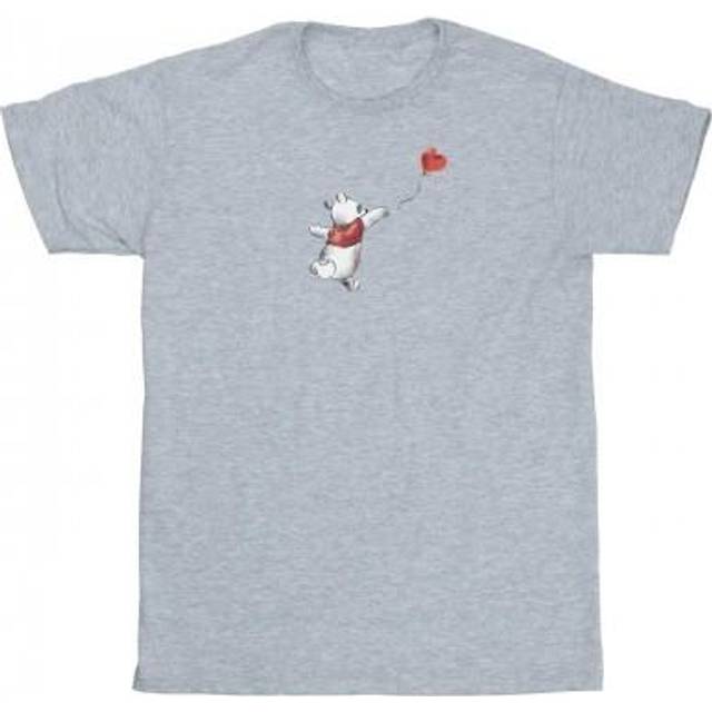 Winnie The Pooh Balloon T-Shirt - Grey - XL