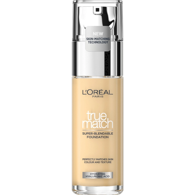 True Match Liquid Foundation with SPF and Hyaluronic Acid - 1C - 30ml