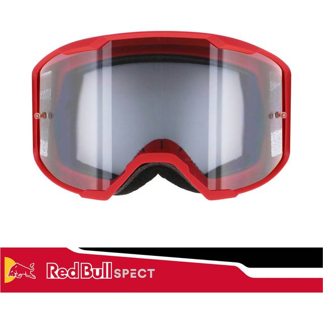 Red Bull SPECT Eyewear Strive 014 Motocross Goggles, clear for Men
