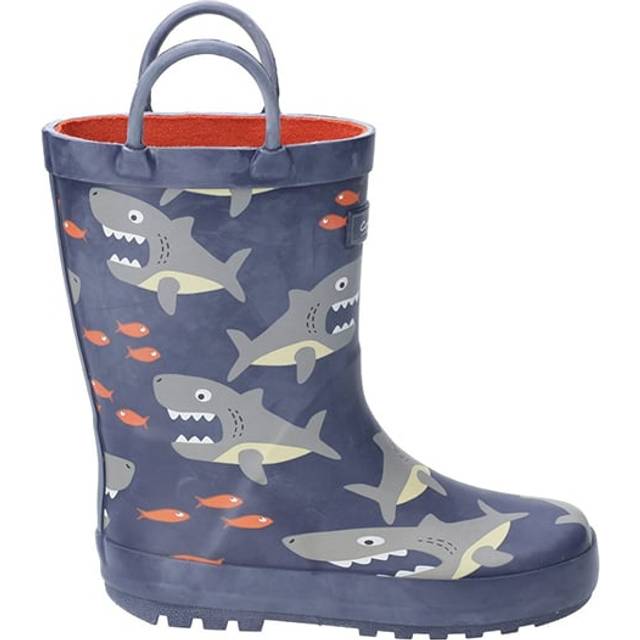 Cotswold Puddle Waterproof Wellington Kids Boys | Wellingtons  | Blue  | UK Size 7