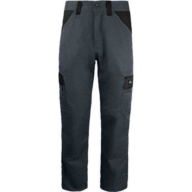 Dickies eisenhower cvc extr kneepad work trousers mens grey edcvctrsr grey/black