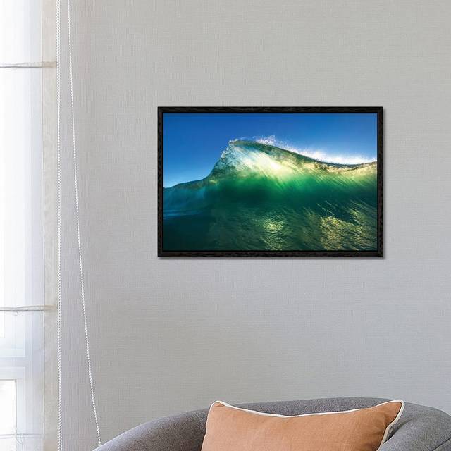 Green Shade by Sean Davey - Gallery- Giclée on Canvas - Black Framed (66.04 cm H x 45.72 cm W)