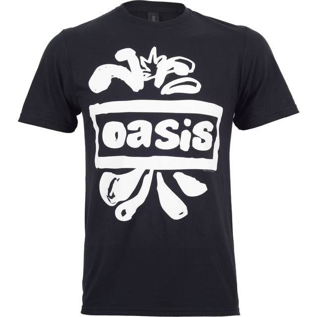 Oasis unisex t-shirt: logo splat (large)
