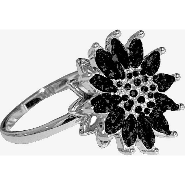 IOAKU - Ring Queen BI Star Guidance Ring - Svart