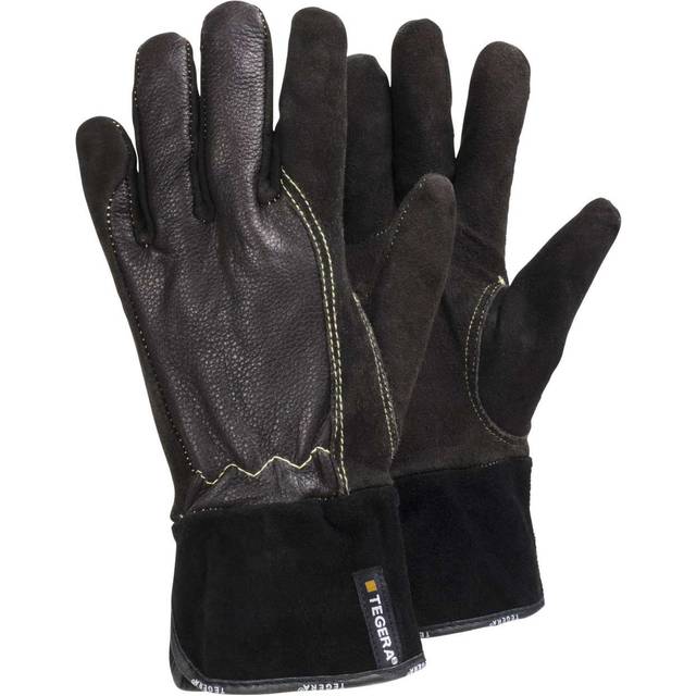 Ejendals Tegera 32 Leather & Kevlar Cut-B Cat.II Gloves Black SZ-12 (PR) - black