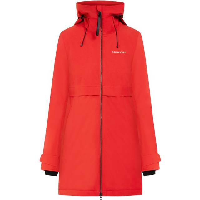 Didriksons - Parkas Helle Wns Parka 5 - Röd