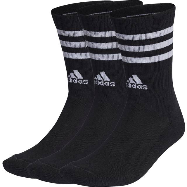 Low socks adidas 3-Stripes (x3) - Noir