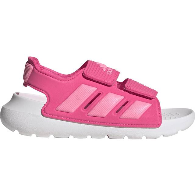 adidas Pink Altaswim 2.0 Girls Junior Sandals - Pink/White