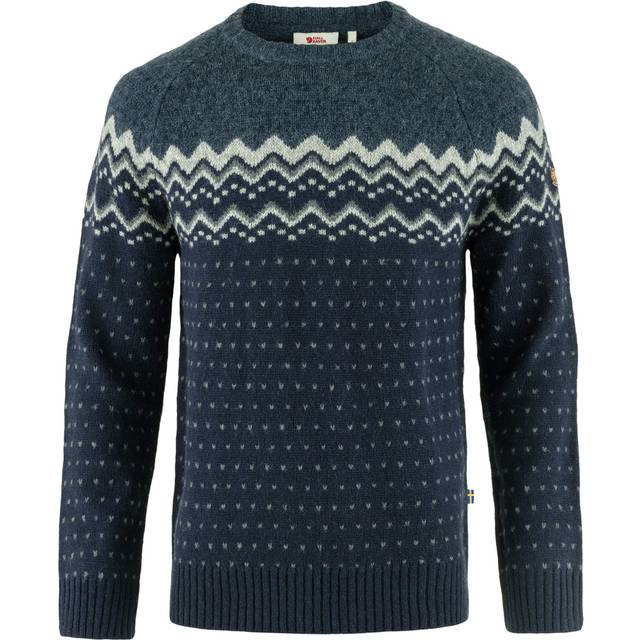 Fjällräven Övik Knit Sweater M - Dark Navy/Mountain Blue