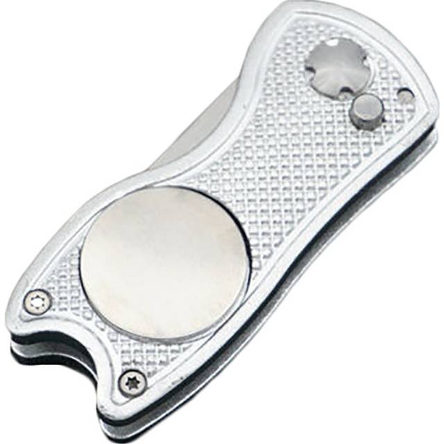 Foldable Golf Divot Repair Tool Marker Pitch Cleaner Pitchfork Accessories Putting Fork Divot Tools