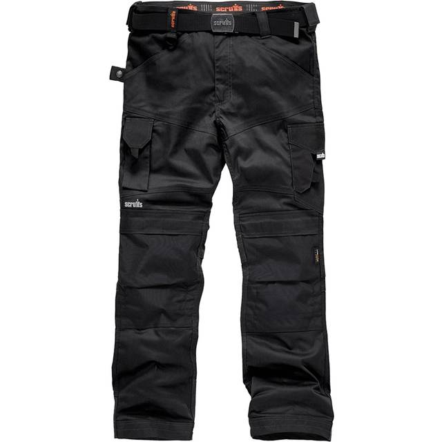 Scruffs Pro Flex Plus Holster Trousers Black - 28R