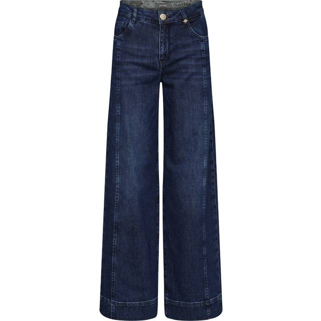 MOS MOSH, Wide Jeans, female, Blue, W29, Epic Jeans with Wide Legs
