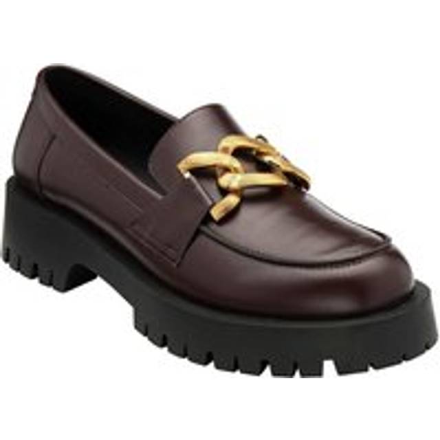 'Spey' Chunky Loafers - Burgundy - 4
