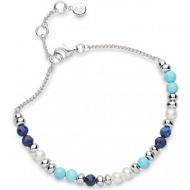 Coast Tumble Azure Gemstone Beaded Bracelet 70177LMGP