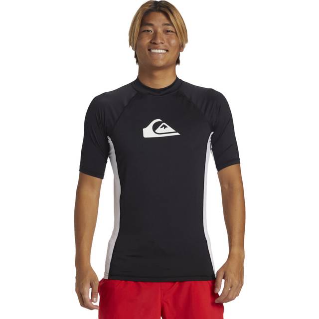 Quiksilver Kortärmad UPF 50 Surf T-Shirt Everyday UPF50 COMP SS Män Svart XS
