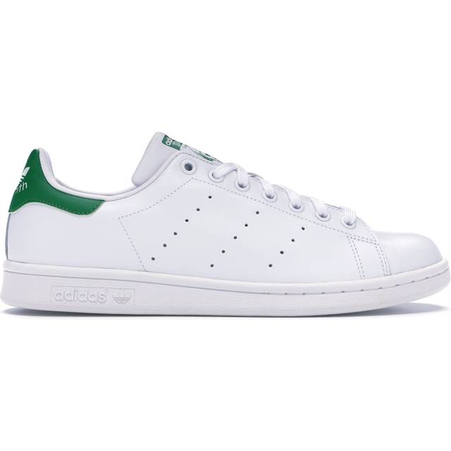 adidas Originals – Stan Smith – Vita och gröna sneakers-Vit/a
