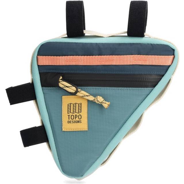 Topo Designs Frame Bike Bag - Cykelramsväska Geode Green / Sea Pine Unik storlek