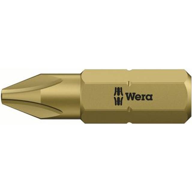 Wera 851/1 A Extra Hard Phillips Screwdriver Bits PH2 25mm Pack of 1