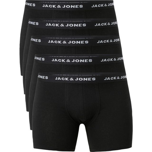 Set of 5 large boxer shorts Jack & Jones Jachuey Trunks - Noir - 7XL