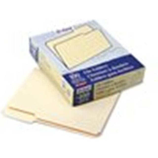 Esselte Pendaflex  File Folders, .33 Cut, Third Position, Top Tab, Letter, Manila, 100 Per Box
