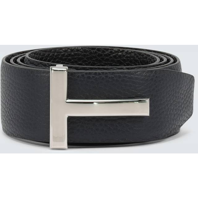 Tom Ford T Icon reversible leather belt - blue (Inch 34)