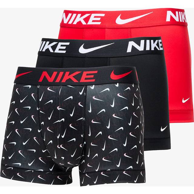 Nike 3pk Trunk Boxers- Multi, Multi, Size M, Men - Print