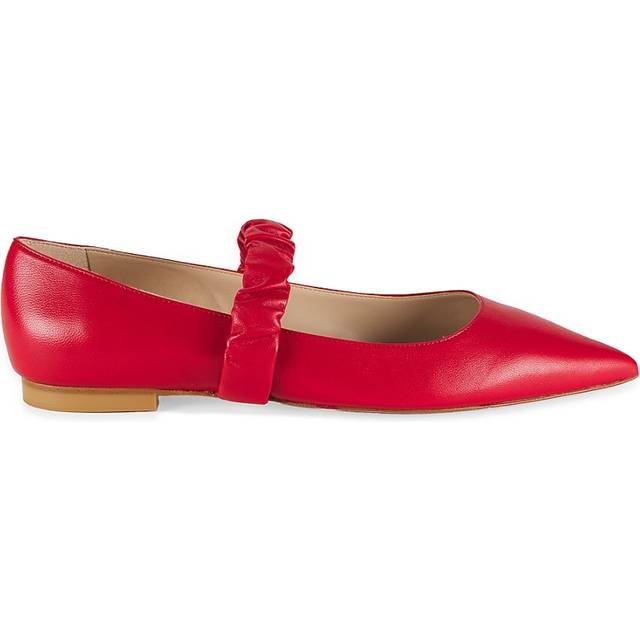 Stuart Weitzman Maxine Leather Ballet Flat
