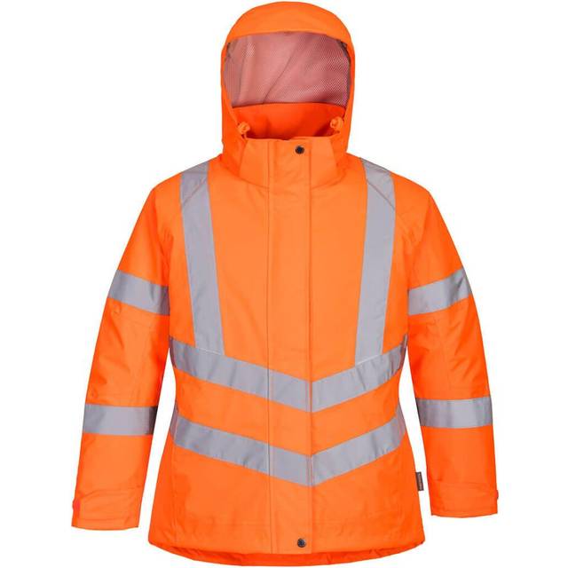 Portwest Womens/Ladies Oxford Hi-Vis Winter Jacket