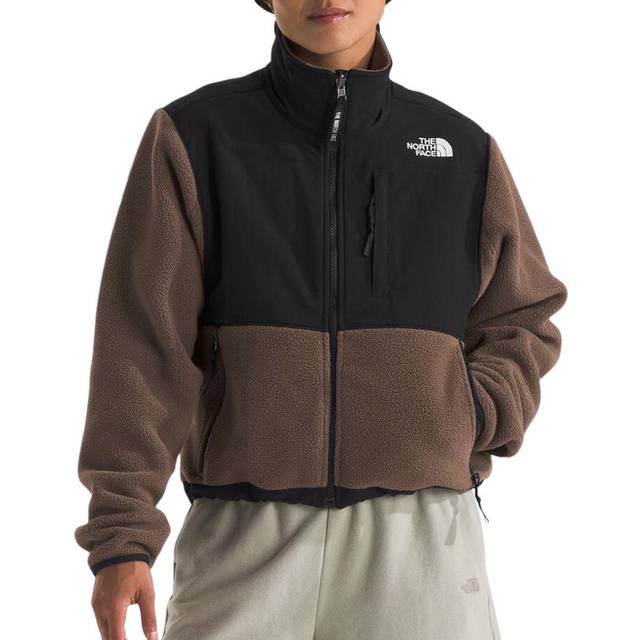 The North Face – Retro Denali – Mörkbrun, grov jacka i polarfleece