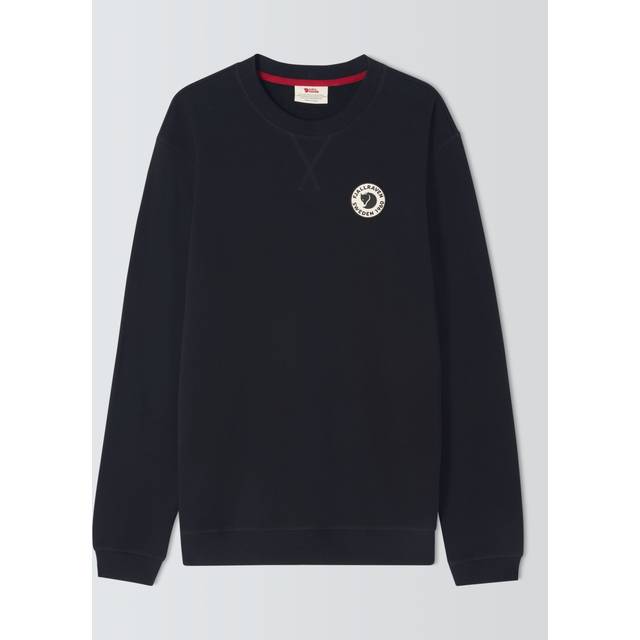 Fjällräven 1960 Logo Badge Sweater Överdragströjor Herr Storlek S Färg svart