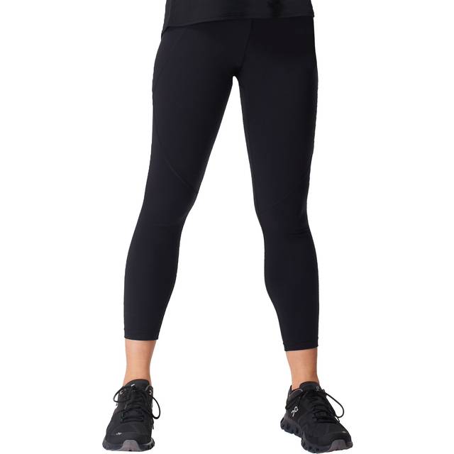 Sweaty Betty Womens Black Power Crop Workout Legging - Medium