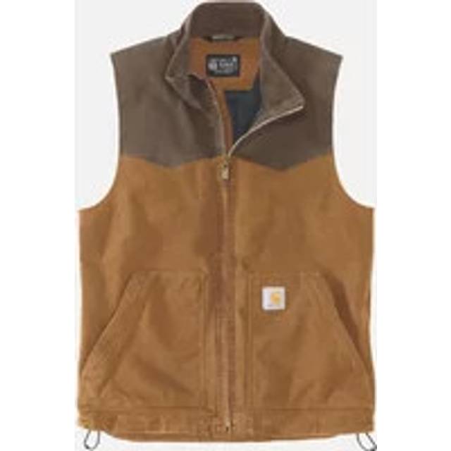 Carhartt Rugged Flex Montana, vest , color: Light Brown/Dark Brown , size: S
