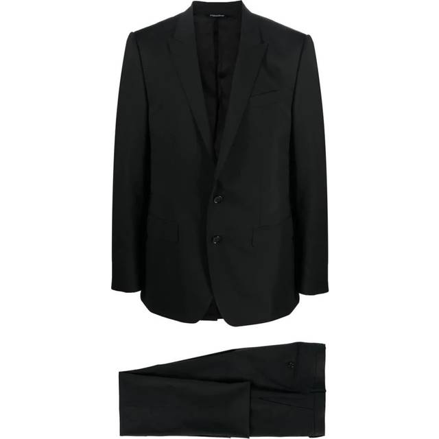 Black Peak Lapel Suit