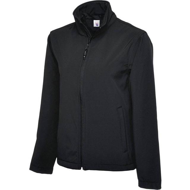 Uneek UC613 Womens Soft-shell Jacket Black (2XL)