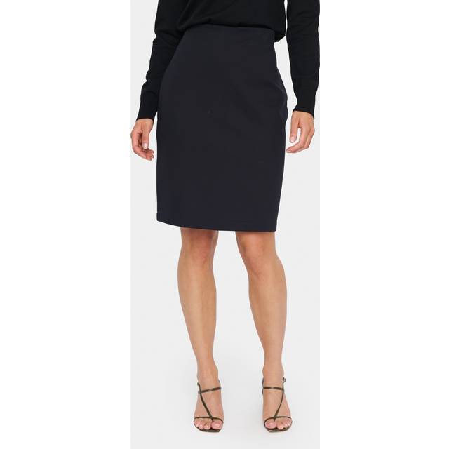 Saint Tropez Genny Slim Fit Mini Skirt, Black