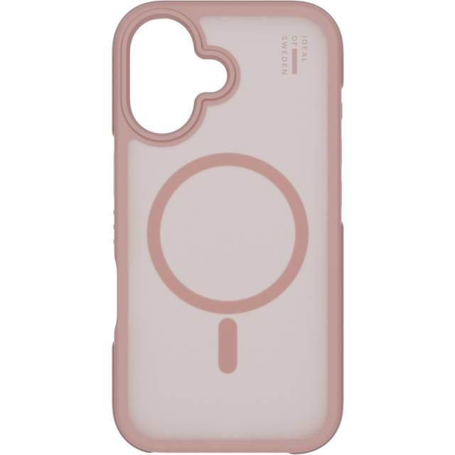 iDeal Ideal Bumper Mobilskal MagSafe iPhone 16 Blush Pink