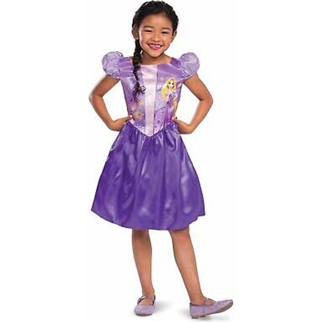 Rapunzel disney princess tangled basic girls fancy dress costume kids small - ag