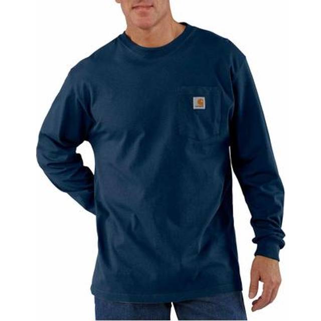 Carhartt Workwear Pocket, long sleeve , color: Dark Blue , size: L