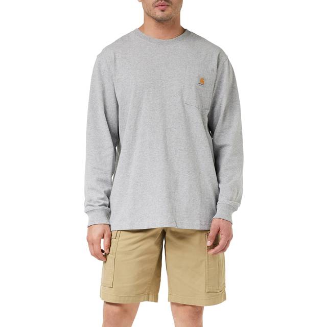 Carhartt Workwear Pocket, long sleeve , color: Light Grey , size: XXL