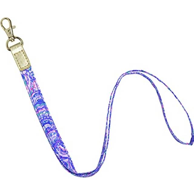 Lilly Pulitzer Cute Lanyard for ID Badges and Keys  Blue Womens Lanyar
