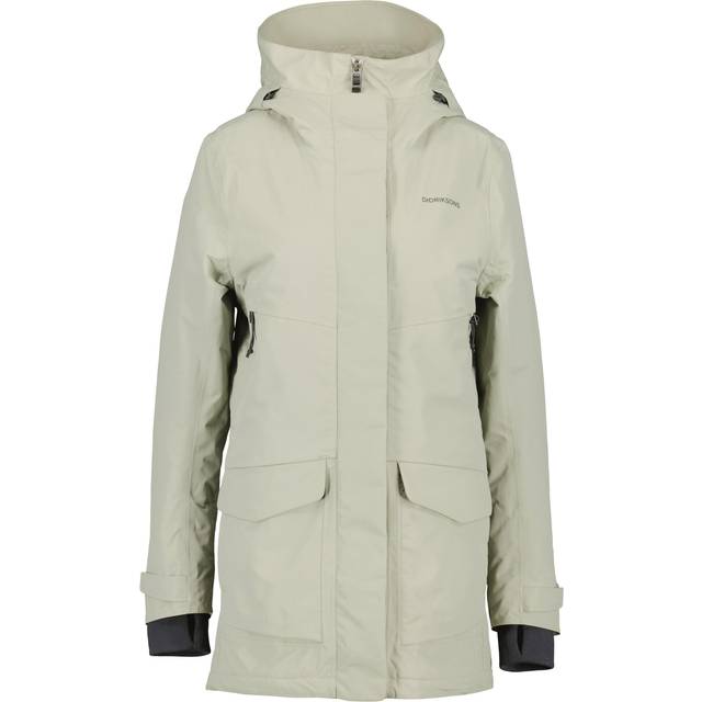 Frida Parka 7 W Wilted leaf (40) - Grön (40)