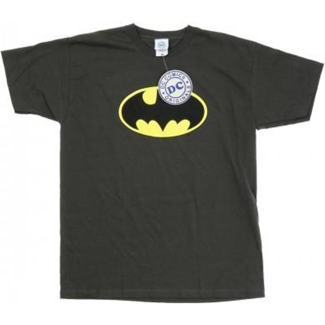 (7-8 Years, Black) DC Comics Boys Batman Logo T-Shirt