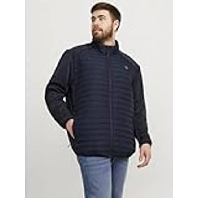 Plus Size Hybridjacka - Blå - EU7XL US5XL