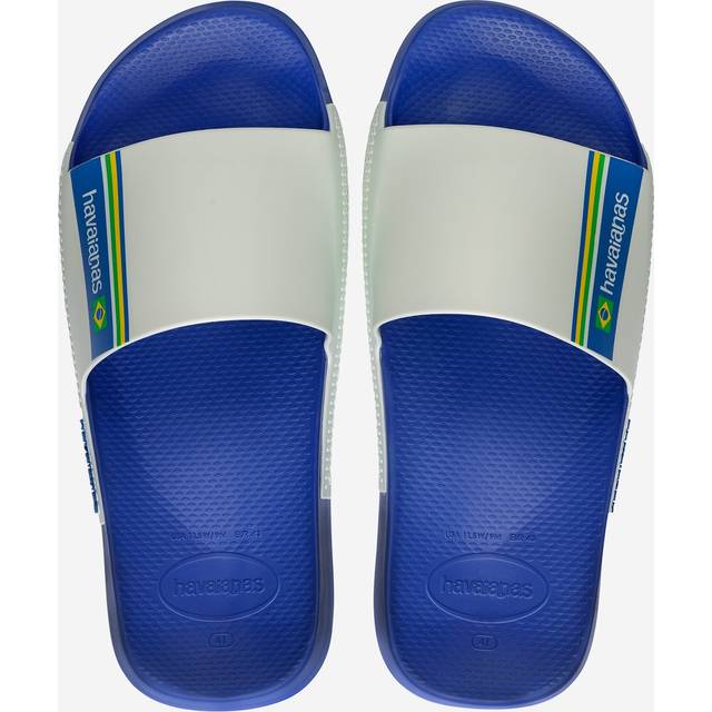 Havaianas  Tap-dancing SLIDE BRASIL  - 3 / 4 - Blue - 3 / 4