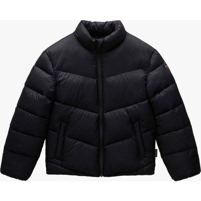 Napapijri Kids' Carrel Puffer Jacket, Black