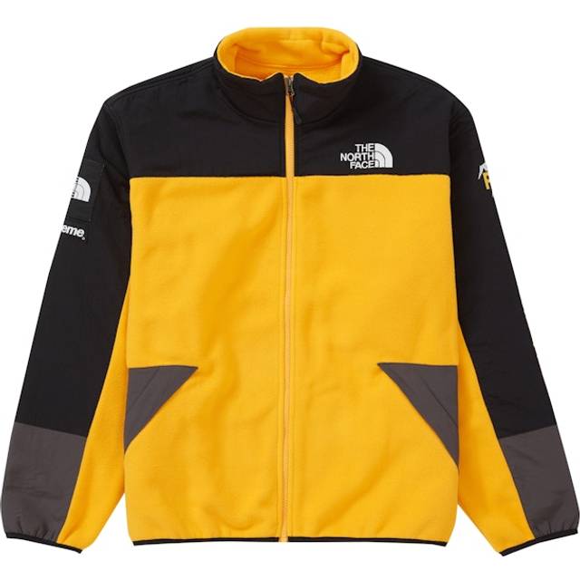 Supreme x The North Face RTG Fleece Jacket 'Yellow Black' SUP-SS20-408 - Yellow/Black - M
