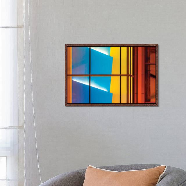 Marquee At Block 37 - Classic Wood Floater Framed (45.72cm H x 66.04cm W)