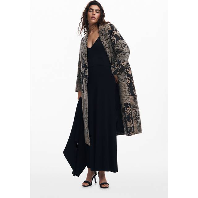 Women's coat Desigual Niza - Gris
